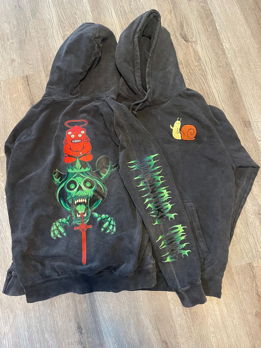 Green Skull Hoodie