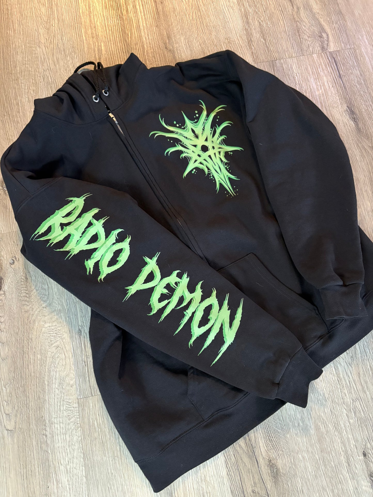 Demon in Chains Zip-up Hoodie